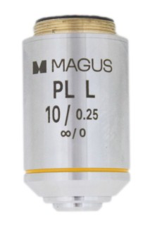 Объектив MAGUS 10PLL 10х/0,25 Plan L WD 5,0 мм