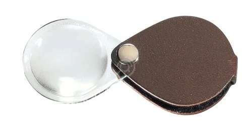 Лупа карманная Eschenbach classic, 50 мм, 3.5х, коричневая Лупа карманная Eschenbach classic, 50 мм, 3.5х, коричневая