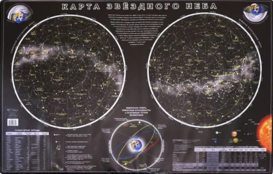 Коврик для письма "Звездное небо" Коврик для письма "Звездное небо"