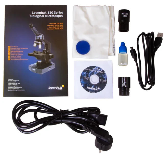 Микроскоп цифровой Levenhuk D320L BASE, 3 Мпикс, монокулярный Микроскоп цифровой Levenhuk D320L BASE, 3 Мпикс, монокулярный