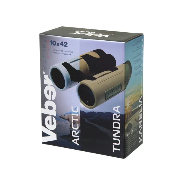 Бинокль Veber Nature Russia 10x42 Tundra Бинокль Veber Nature Russia 10x42 Tundra
