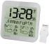 Часы настенные Bresser MyTime Meteotime LCD, серебристые Часы настенные Bresser MyTime Meteotime LCD, серебристые
