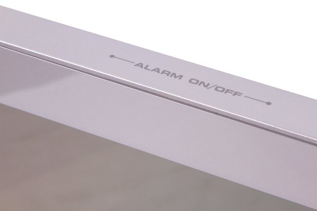 Часы настенные Bresser MyTime Meteotime LCD, серебристые