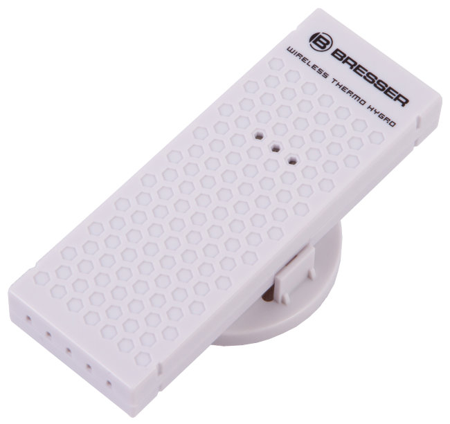 Часы настенные Bresser MyTime Meteotime LCD, серебристые