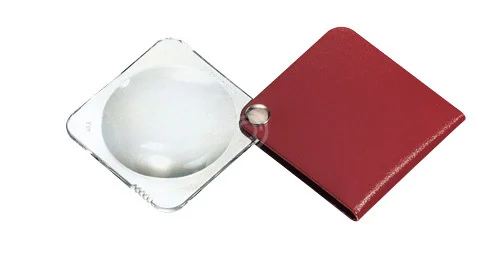 Лупа карманная Eschenbach classic, 50 мм, 3.5х, красная