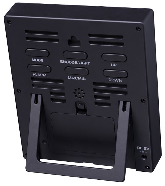 Метеостанция Bresser Temeo Hygro Quadro DLX с тремя датчиками, черная