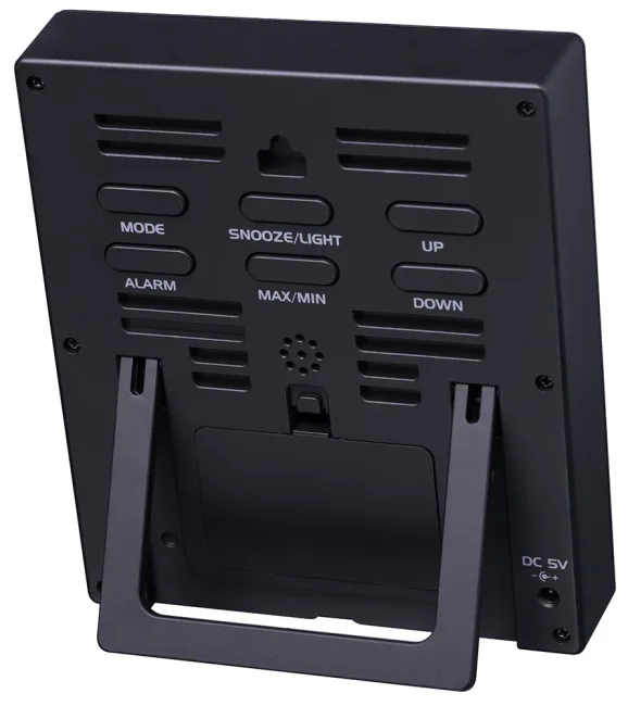 Метеостанция Bresser Temeo Hygro Quadro DLX с тремя датчиками, черная Метеостанция Bresser Temeo Hygro Quadro DLX с тремя датчиками, черная