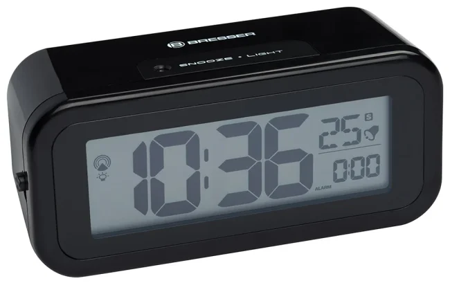 Часы Bresser MyTime Amber, черные Часы Bresser MyTime Amber, черные