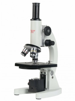 Микроскоп школьный Микромед Эврика 40х-640х (зеркало, LED)