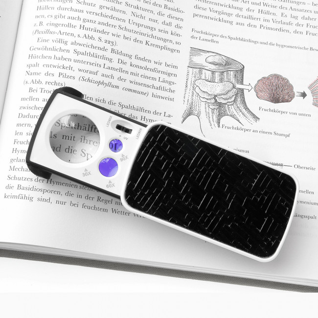 Лупа Veber 774-3ZX (10х, 20х, 30х) Лупа Veber 774-3ZX (10х, 20х, 30х)