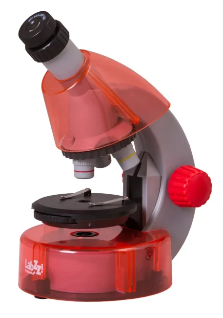 Набор Levenhuk LabZZ MV1 Orange: микроскоп и книга Набор Levenhuk LabZZ MV1 Orange: микроскоп и книга