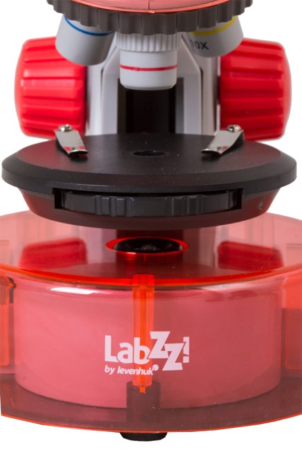 Набор Levenhuk LabZZ MV1 Orange: микроскоп и книга