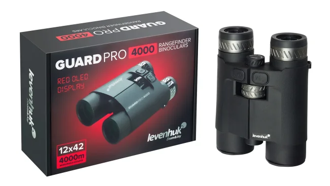 Бинокль с дальномером Levenhuk Guard PRO 4000