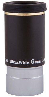 Окуляр Sky-Watcher WA 66° 6 мм, 1,25" Окуляр Sky-Watcher WA 66° 6 мм, 1,25"