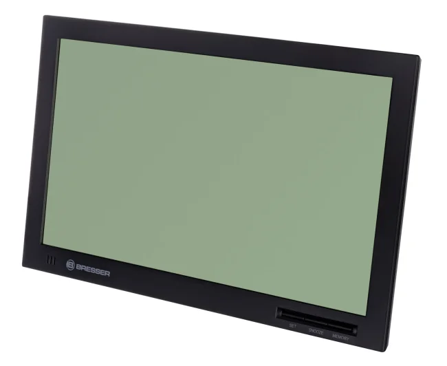 Метеостанция (настенные часы) Bresser MyTime Jumbo LCD, черная Метеостанция (настенные часы) Bresser MyTime Jumbo LCD, черная