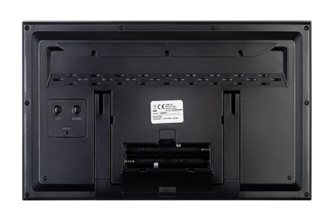 Метеостанция (настенные часы) Bresser MyTime Jumbo LCD, черная Метеостанция (настенные часы) Bresser MyTime Jumbo LCD, черная