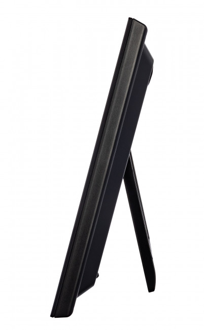 Метеостанция (настенные часы) Bresser MyTime Jumbo LCD, черная