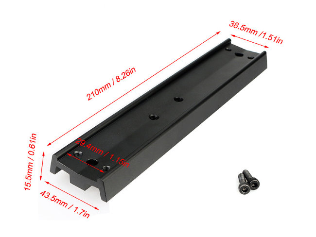 Пластина крепежная SVBONY 210 мм