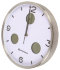 Часы настенные Bresser MyTime io NX Thermo/Hygro, 30 см, белые