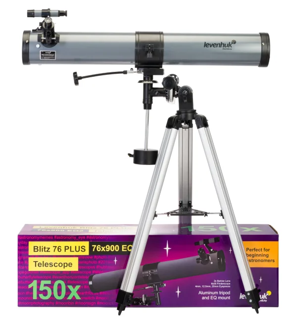 Телескоп Levenhuk Blitz 76 PLUS Телескоп Levenhuk Blitz 76 PLUS
