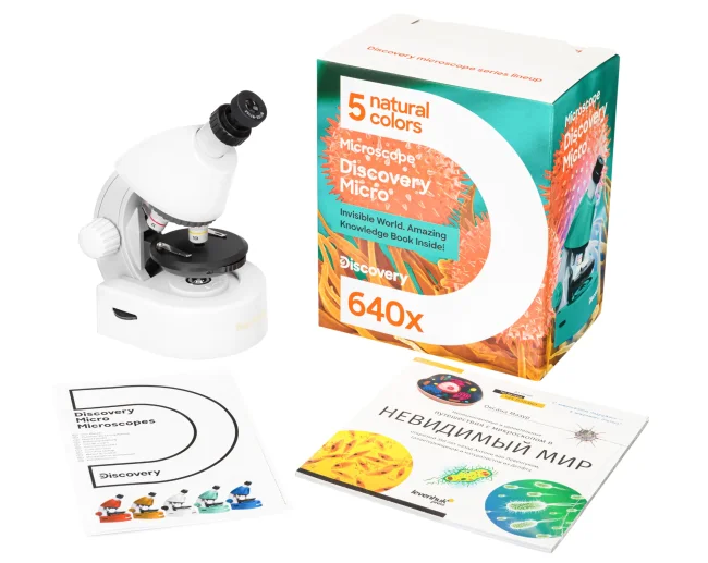 Микроскоп Discovery Micro Polar с книгой Микроскоп Discovery Micro Polar с книгой