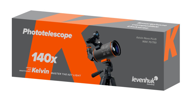 Фототелескоп Levenhuk Kelvin Nova PLUS MAK 70/750