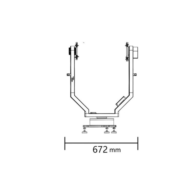 Телескоп Omegon 16" RC Carbon Truss на азимутальной гармонической монтировке iOptron HAZ130 Телескоп Omegon 16" RC Carbon Truss на азимутальной гармонической монтировке iOptron HAZ130