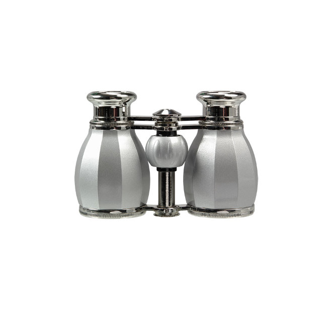 Бинокль театральный Veber Opera БГЦ 4x30 серебряный