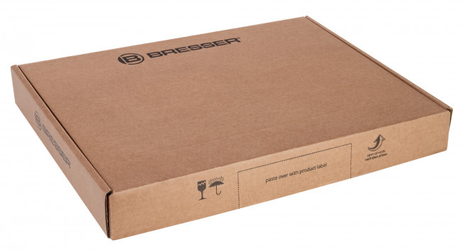 Метеостанция (настенные часы) Bresser MyTime Jumbo LCD, белая