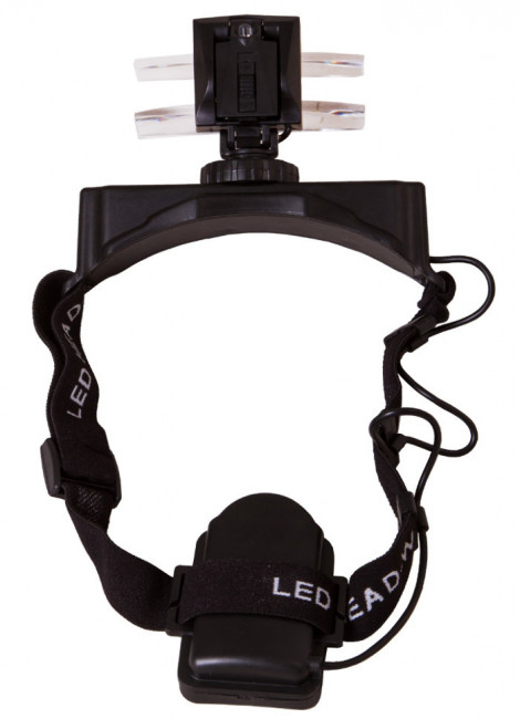 Лупа налобная 28.0x с подсветкой (1 LED) Kromatech MG9892E/E1