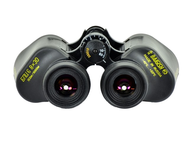 Бинокль КОМЗ БПЦ6 8x30 обрезиненный рубин