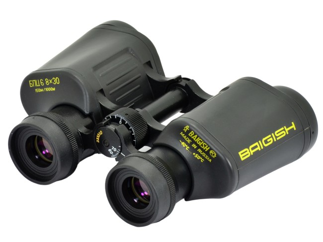 Бинокль КОМЗ БПЦ6 8x30 обрезиненный рубин