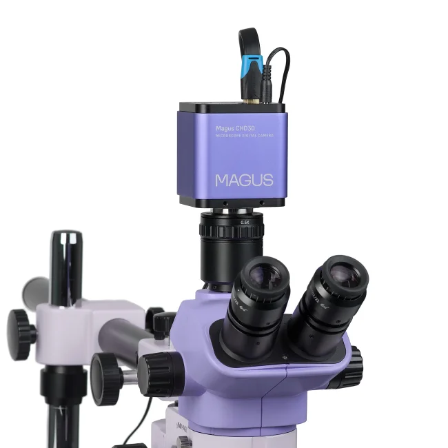 Микроскоп стереоскопический цифровой MAGUS Stereo D8TR LCD для ремонта и пайки