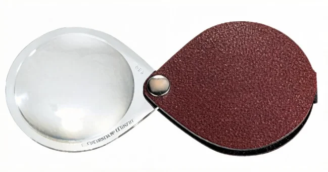 Лупа карманная Eschenbach classic, 60 мм, 3.5х, красная