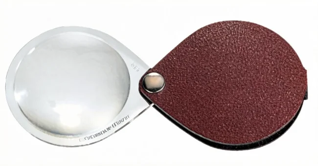 Лупа карманная Eschenbach classic, 60 мм, 3.5х, красная