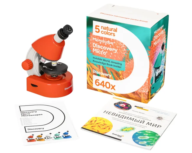 Микроскоп Discovery Micro Terra с книгой Микроскоп Discovery Micro Terra с книгой