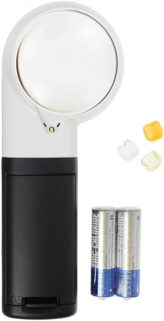 Лупа асферическая Eschenbach mobilux LED, 58 мм, 6.0х