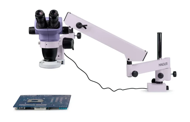 Микроскоп стереоскопический MAGUS Stereo 7BR для ремонта и пайки Микроскоп стереоскопический MAGUS Stereo 7BR для ремонта и пайки