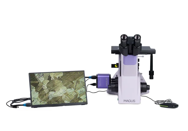 Микроскоп металлографический инвертированный цифровой MAGUS Metal VD700 LCD