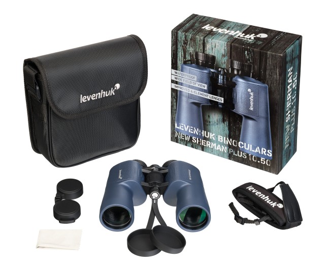 Бинокль Levenhuk New Sherman PLUS 10x50 Бинокль Levenhuk New Sherman PLUS 10x50