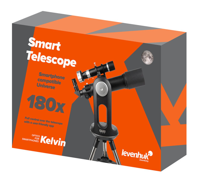 Смарт-телескоп Levenhuk Kelvin Bright STR90 Смарт-телескоп Levenhuk Kelvin Bright STR90