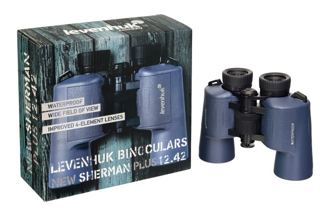 Бинокль Levenhuk New Sherman PLUS 12x42 Бинокль Levenhuk New Sherman PLUS 12x42