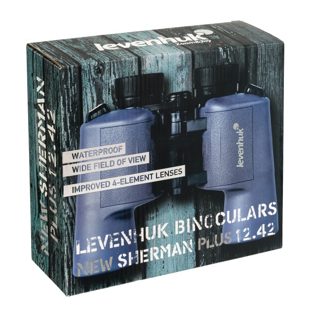 Бинокль Levenhuk New Sherman PLUS 12x42 Бинокль Levenhuk New Sherman PLUS 12x42