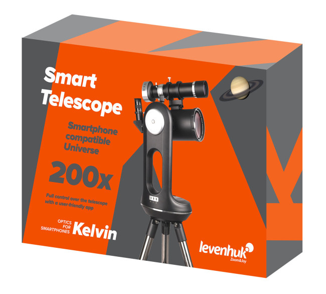 Смарт-телескоп Levenhuk Kelvin Bright STM102 Смарт-телескоп Levenhuk Kelvin Bright STM102