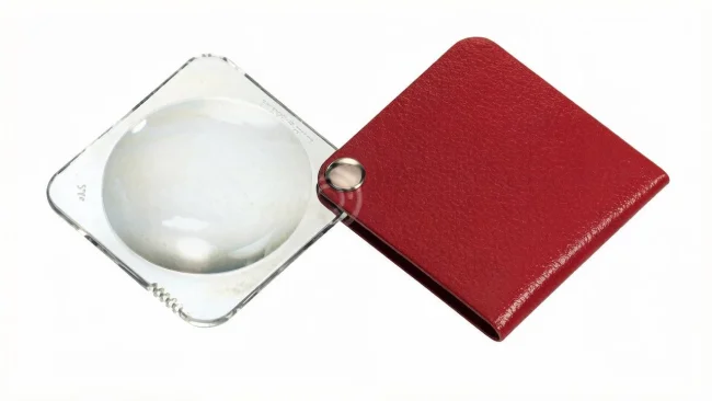 Лупа карманная Eschenbach classic, 60 мм, 3.5х, красная