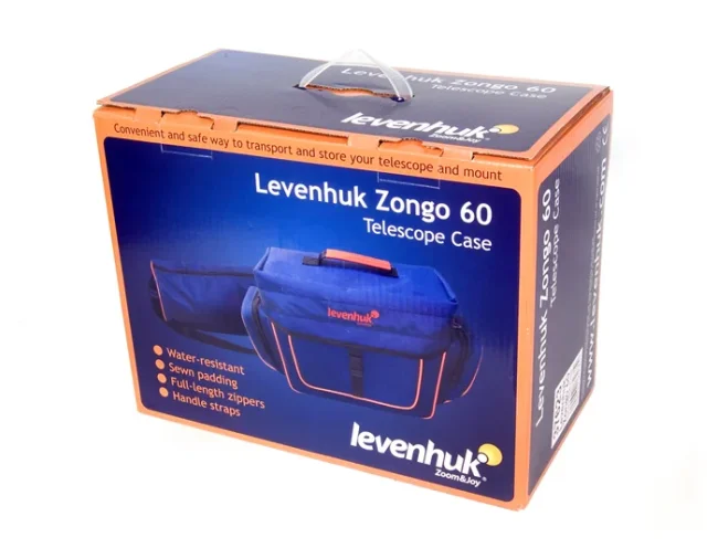 Сумка Levenhuk Zongo 60 для телескопа, синяя малая Сумка Levenhuk Zongo 60 для телескопа, синяя малая