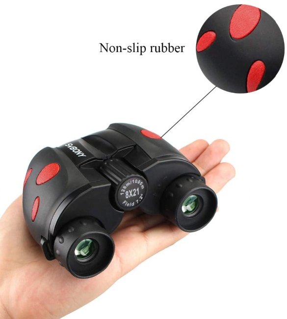 Бинокль детский SVBONY 8x21 Хэллоуин черный Бинокль детский SVBONY 8x21 Хэллоуин черный