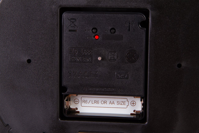 Часы настенные Bresser MyTime ND DCF Thermo/Hygro, 25 см, синие