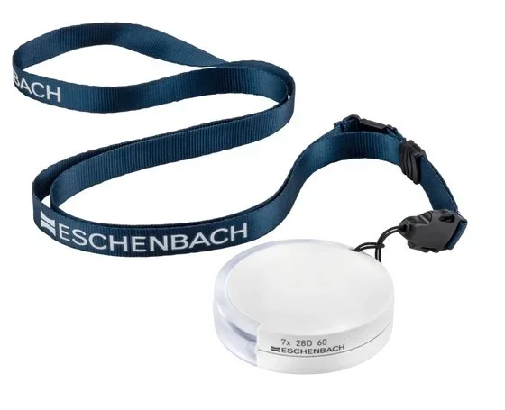Лупа асферическая Eschenbach mobilent, 35 мм, 7.0х Лупа асферическая Eschenbach mobilent, 35 мм, 7.0х