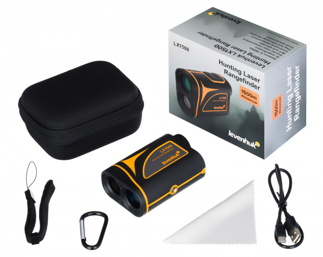 Лазерный дальномер для охоты Levenhuk LX1500 Лазерный дальномер для охоты Levenhuk LX1500